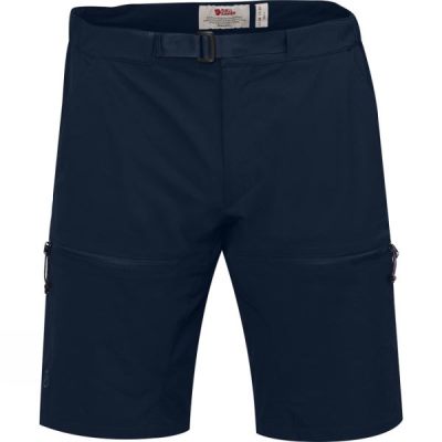 Pantalones Cortos Fjallraven High Coast Hike Hombre Azul Marino - Chile HRL267801